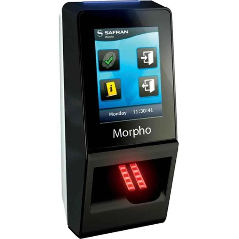 Idemia Identity & Security 293678628 | SIGMA Lite with iClass Card Reader provides 1:500 User Biometric Identification, Fake Finger Detection, LED Indicator, IP65 Rated
