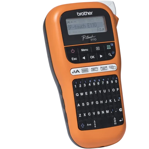 Brother PT-E110VP Handheld Industrial Label Printer