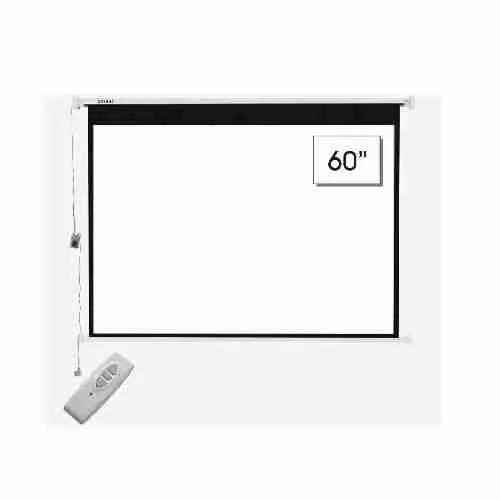 Projector Screen Electric 60×60 Inches