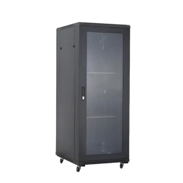 42U 600mm x 600mm glass-door network data cabinet