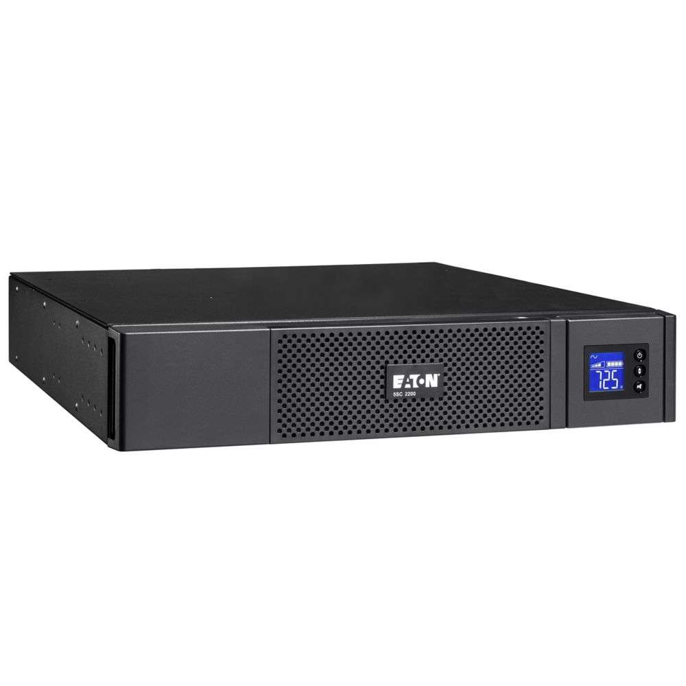 5SC2200IRT Eaton 5SC UPS, 2200 VA, 1980 W, Input: C20, Outputs: (8) C13, (1) C19, Rack/tower, 2U