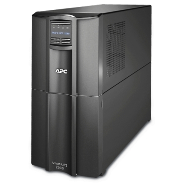 APC Smart-UPS, Line Interactive, 2200VA, Tower, 230V, 8x IEC C13+1x IEC C19 outlets, SmartSlot, AVR, LCD