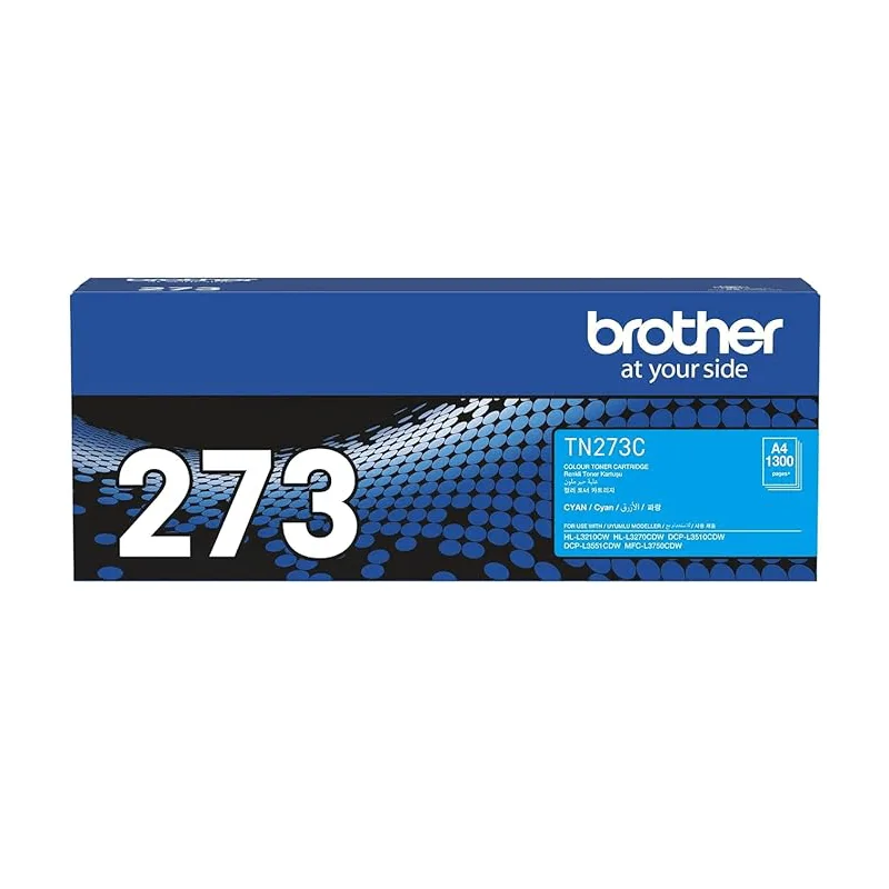 Brother Genuine TN273C Cyan Ink Printer Toner Cartridge