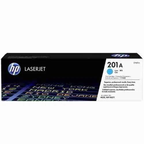 HP O/P 201A Cyan Original LaserJet Toner Cartridge (CF401A)
