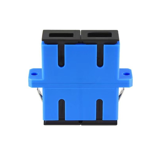 Adapter SM SC Duplex blue