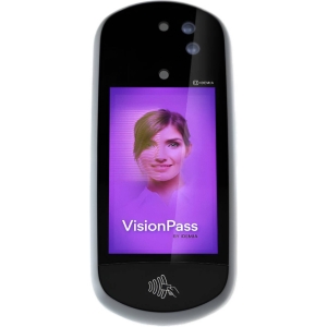 Idema Visionpass MD, 7" WVGA Color Capacitive Touchscreen, Nvidia ARM Cortex-A15 Quad-Core 2.1GHz, IP65, Ethernet, RS485, RS422, MIFARE DESFire, Black