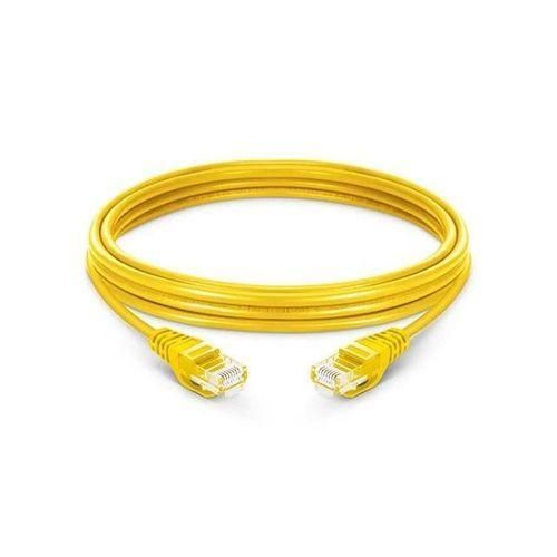 D-Link Cat6A 10G UTP 24 AWG PVC Round Patch Cord - 3m - Yellow Colour