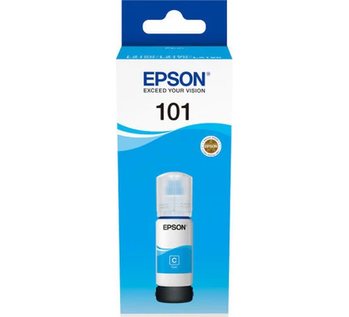 Epson 101 EcoTank Cyan ink bottle - 70ml (C13T03V24A)