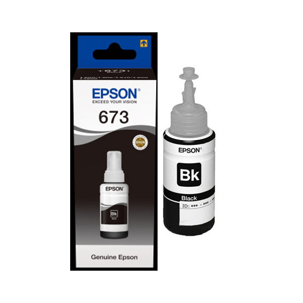 Epson C13T67314A Black Ink Bottle – T6731 70ml