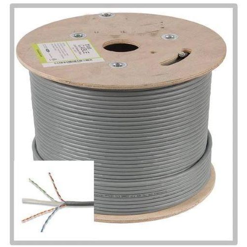 D-Link Cat6 UTP 24AWG PVC Cable Roll 305m – Grey – NCB-C6UGRYR-305-24-E