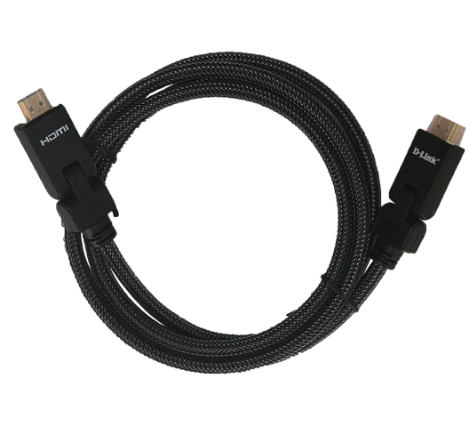D-Link HCB-4AABLBR-3 A-A Flat HDMI Cable 3M