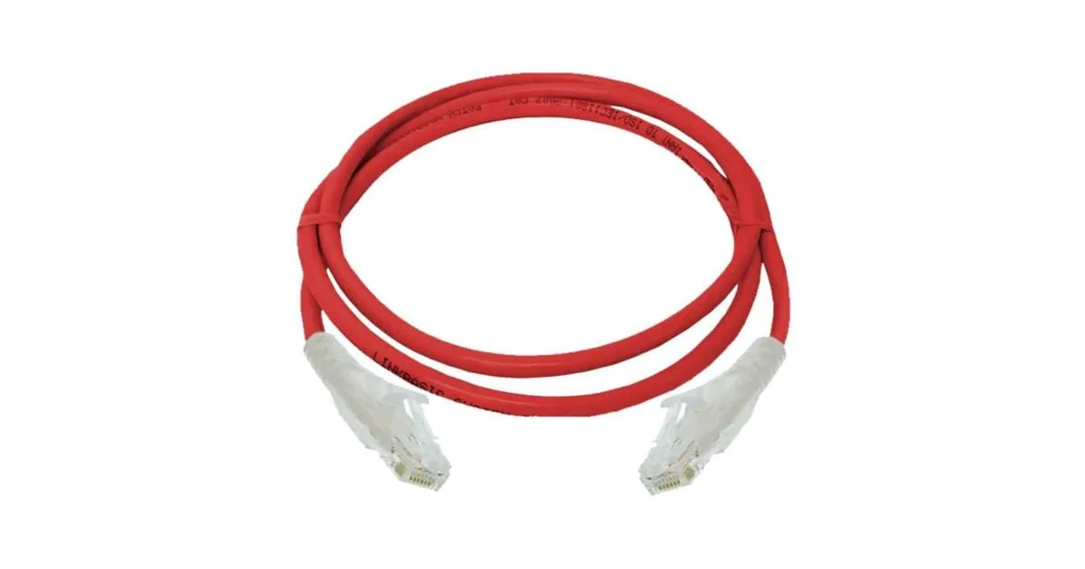 D-Link NCB-6AUREDR1-1 Cat6A 10G UTP 24AWG 1m Patch Cord Red