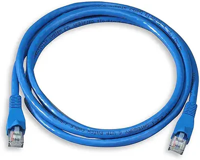 D-Link Cat-6A NCB-6AUBLUR1-1 24 AWG PVC 10 Gigabit Ethernet Round Patch Cord Cable - 1m