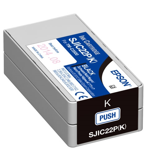 Epson C33S020602 SJIC22P Black Ink Cartridge 32.6ml