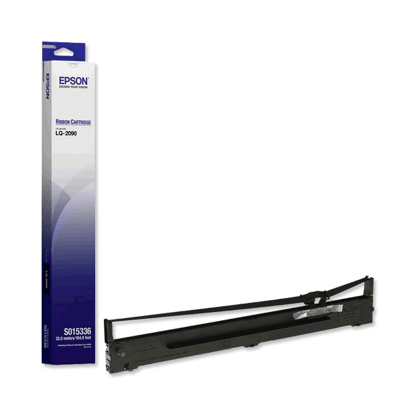 Epson C13S015336 Black Fabric Ribbon (Original)