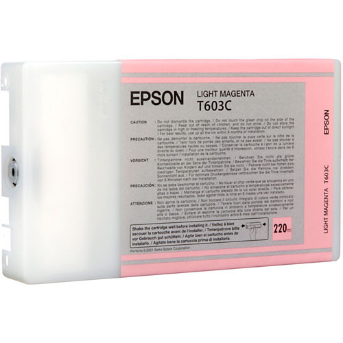 Epson T603B Magenta Ink Cartridge (220ml) – Compatible with Epson Stylus Pro 7800 / 9800 (C13T563300 / C13T603B00)
