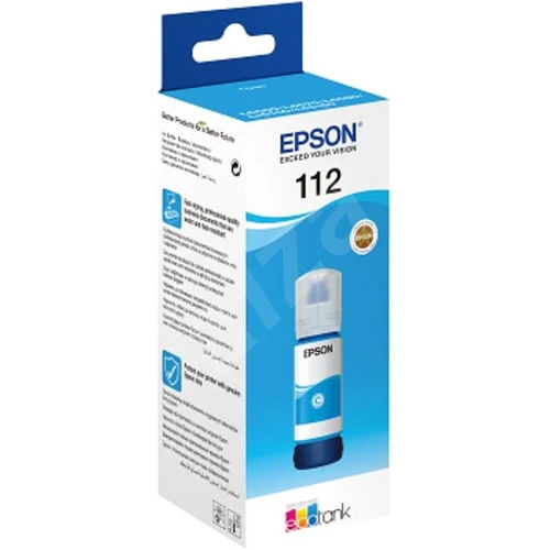 Epson 112 Cyan ink bottle EcoTank Pigment (C13T06C24A)