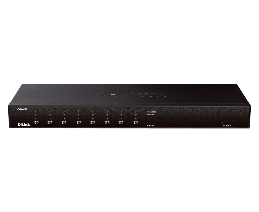 8-Port PS2 USB Combo KVM Switch KVM-440