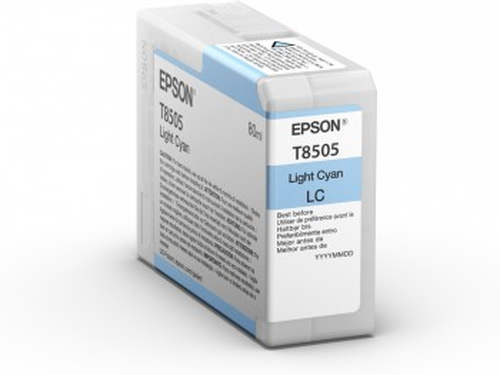 Epson Singlepack Light Cyan UltraChrome HD ink 80ml - C13T850500
