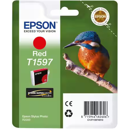 Epson T1597 Original Ink Cartridge C13T15974010 Red