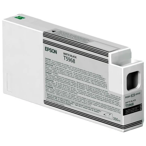 Epson T5968 Ultrachrome HDR Matte Black Printer Ink Cartridge Original C13T596800 Single-pack