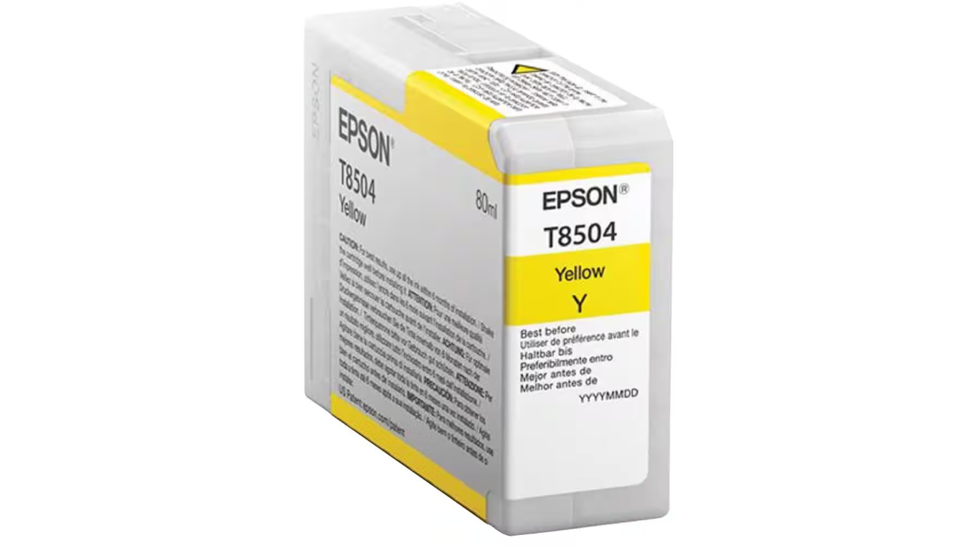 Epson Singlepack Yellow UltraChrome HD ink 80ml - C13T850400