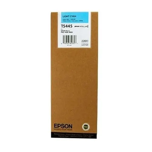 Genuine Epson C13T544500 Light Cyan Ink Cartridge (220ml) for Epson Stylus Pro 4000, Stylus Pro 9600 Printers