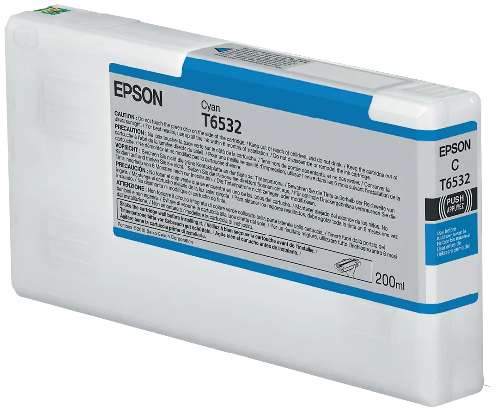T6532 Cyan Ink Cartridge (200ml)