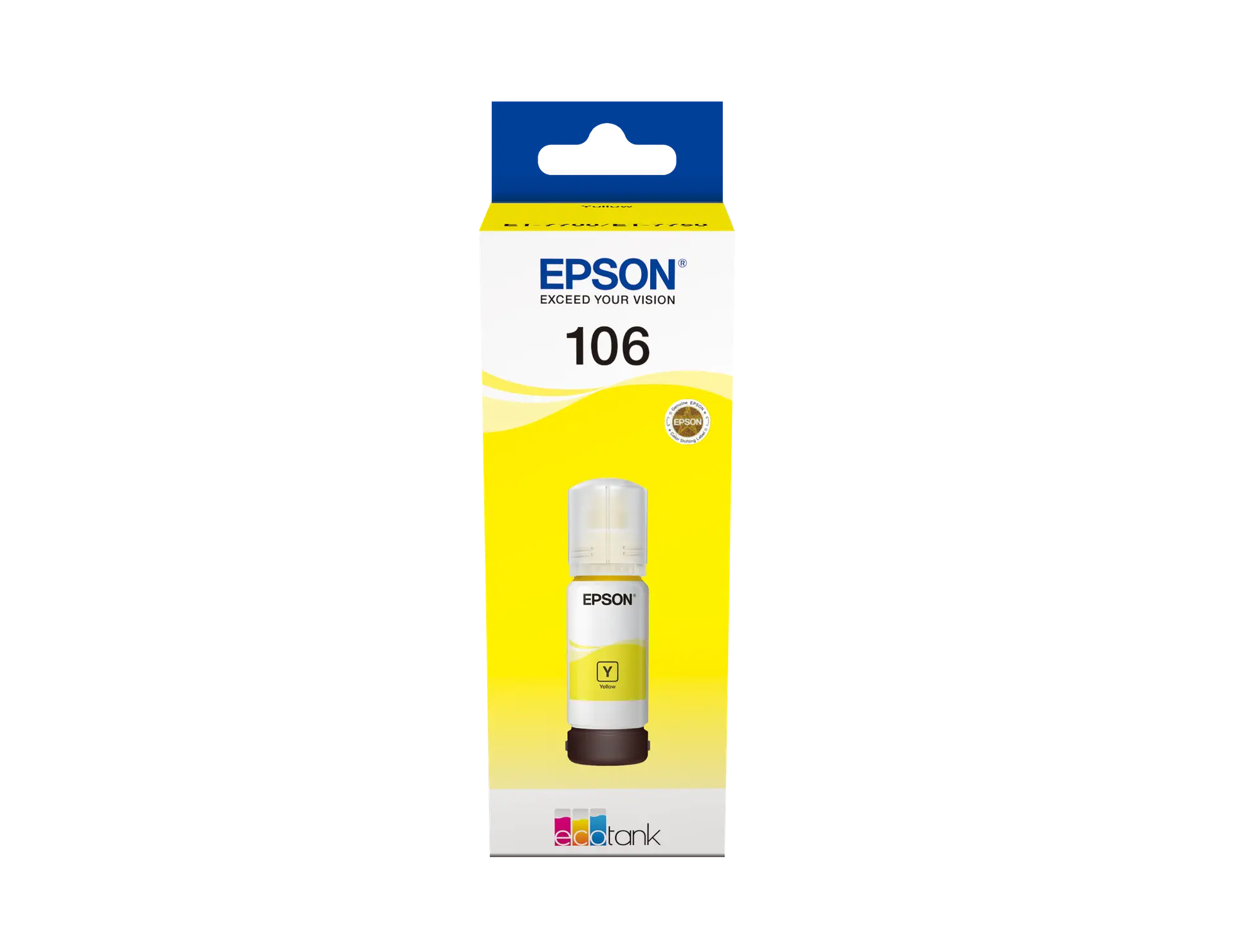 106 EcoTank Yellow ink bottle