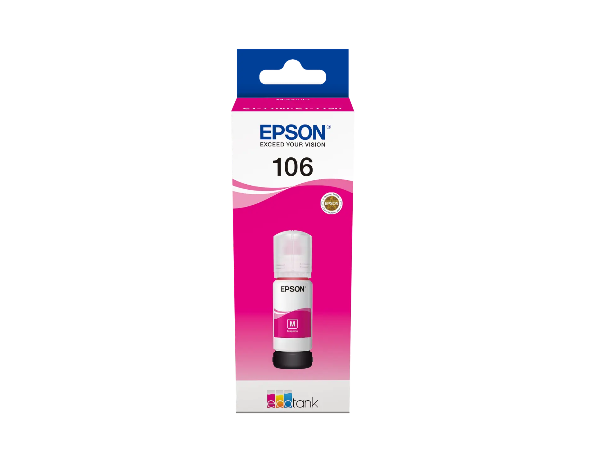 106 EcoTank Magenta ink bottle