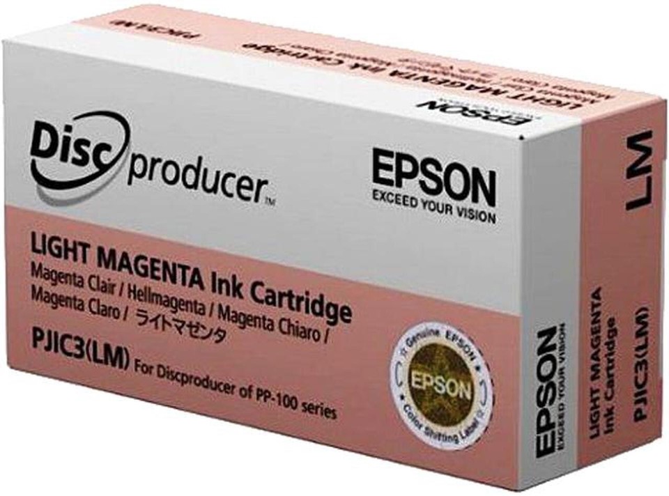 Epson Discproducer PP-100/PP-50 LIGHT MAGENTA Ink Cartridge ModePJIC3-C13S020449